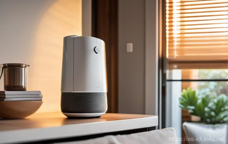 스마트홈 네트워크 - **Prompt: Serene Smart Home Morning**
    "A peaceful, sun-drenched modern bedroom interior at dawn....